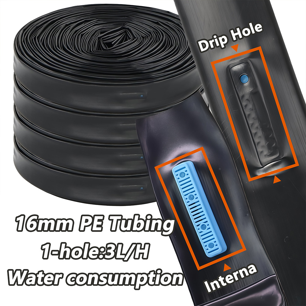 16mm PE Tubing 50 100m Drip Ta - đánh giá và giá Agriculture Farming Kit