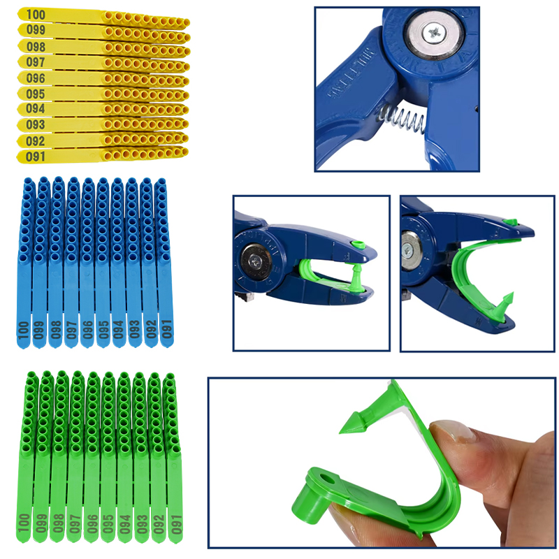 100pcs Integrated Sheep Ear Ta - đánh giá và giá Livestock Ear Tag