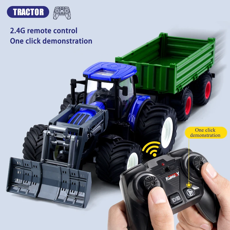 1/24 RC Tractor Trailer Truck  - đánh giá và giá Agriculture Farming In Goa